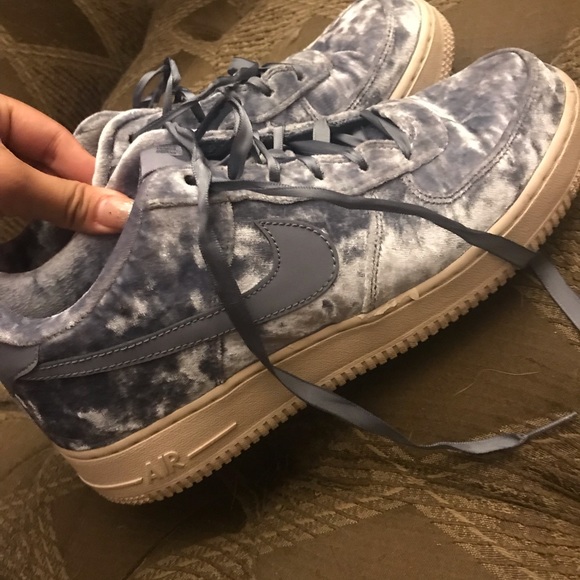 velvet nike shoes